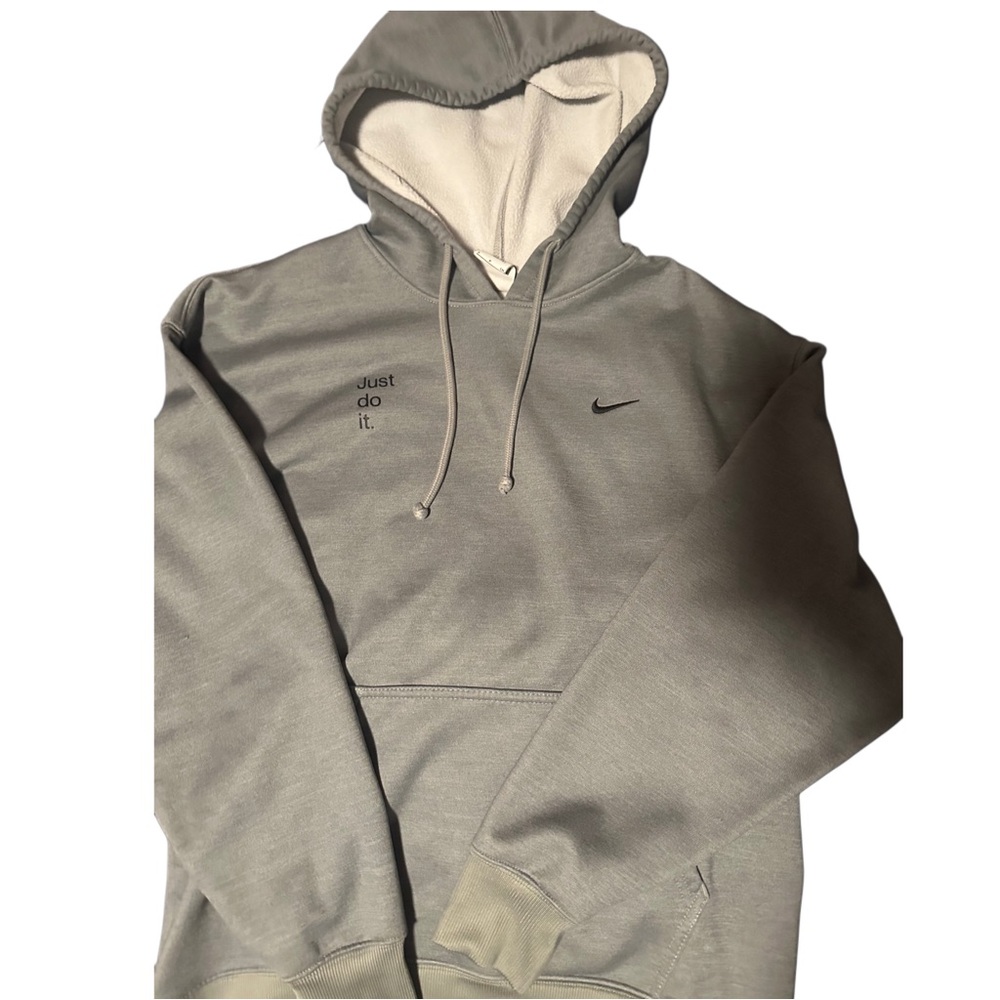 Nike Light Gray Hoodie. Just do it